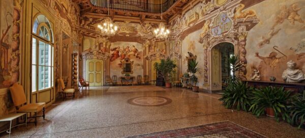 villa dosi delfini, interno