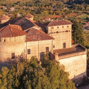 Castello di Monti, veduta aerea