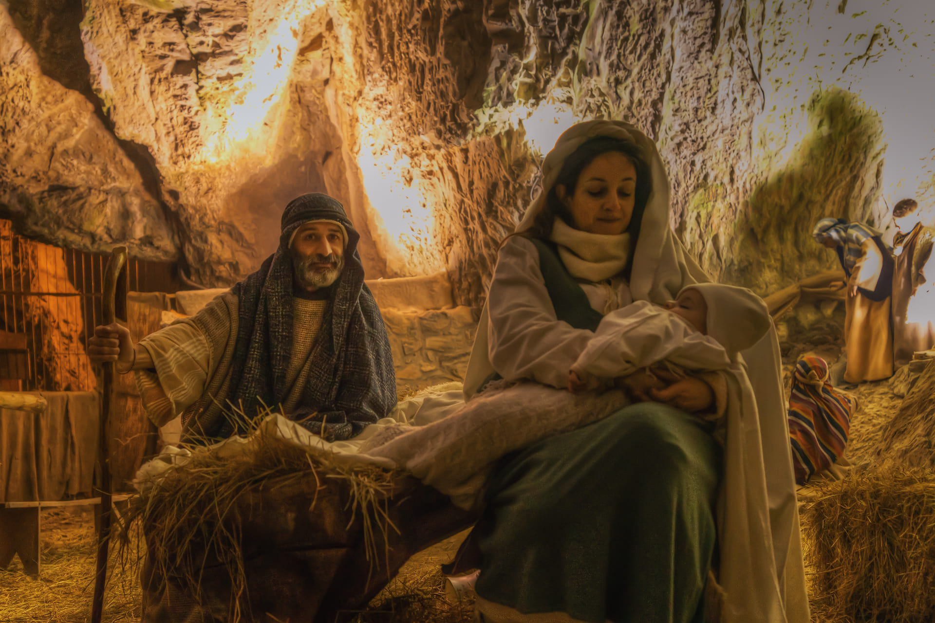 presepe vivente equi terme figuranti